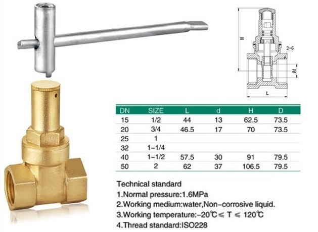 LOCK GATE VALVE